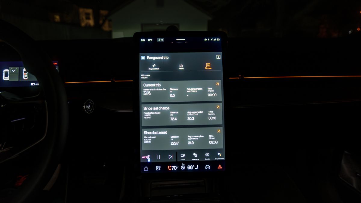 2025 Polestar 3 test drive.