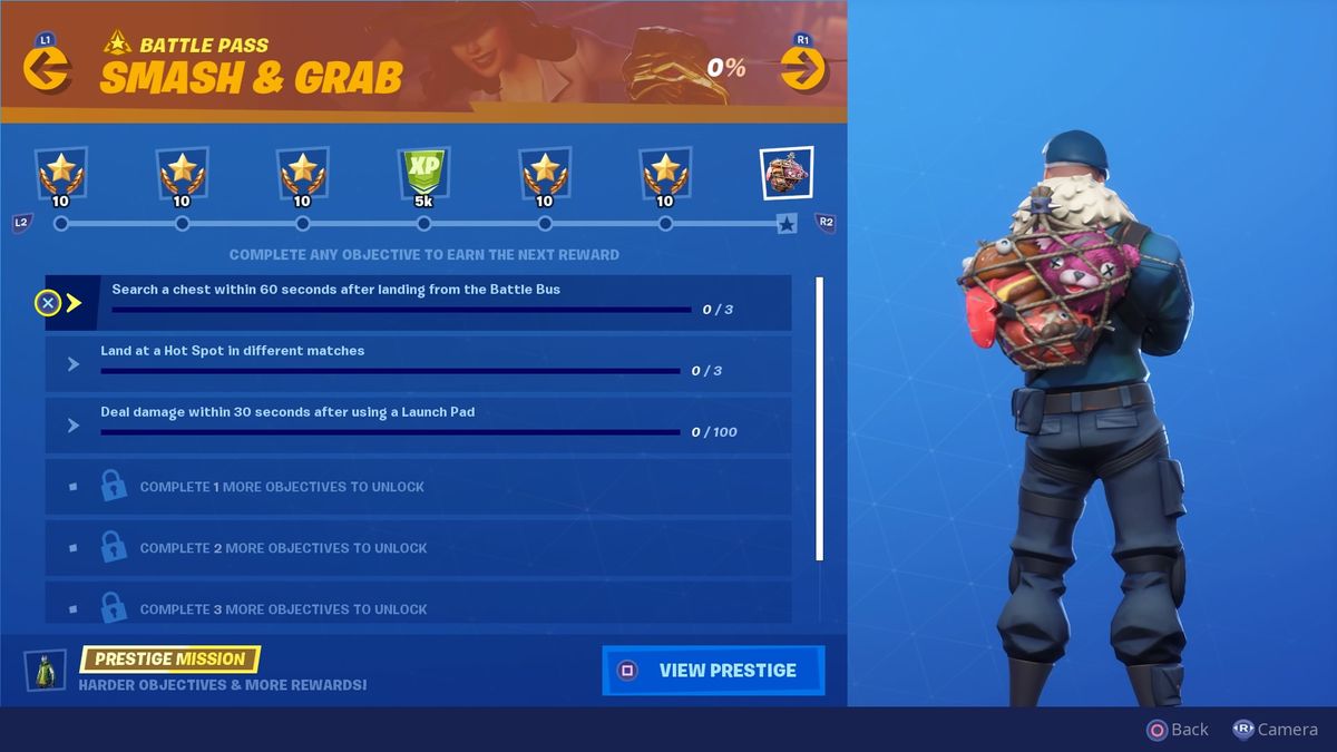 Fortnite Smash & Grab challenges How to complete the Smash & Grab