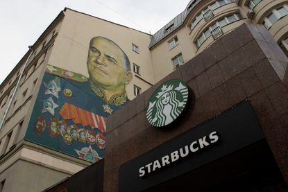 A Starbucks in Russia