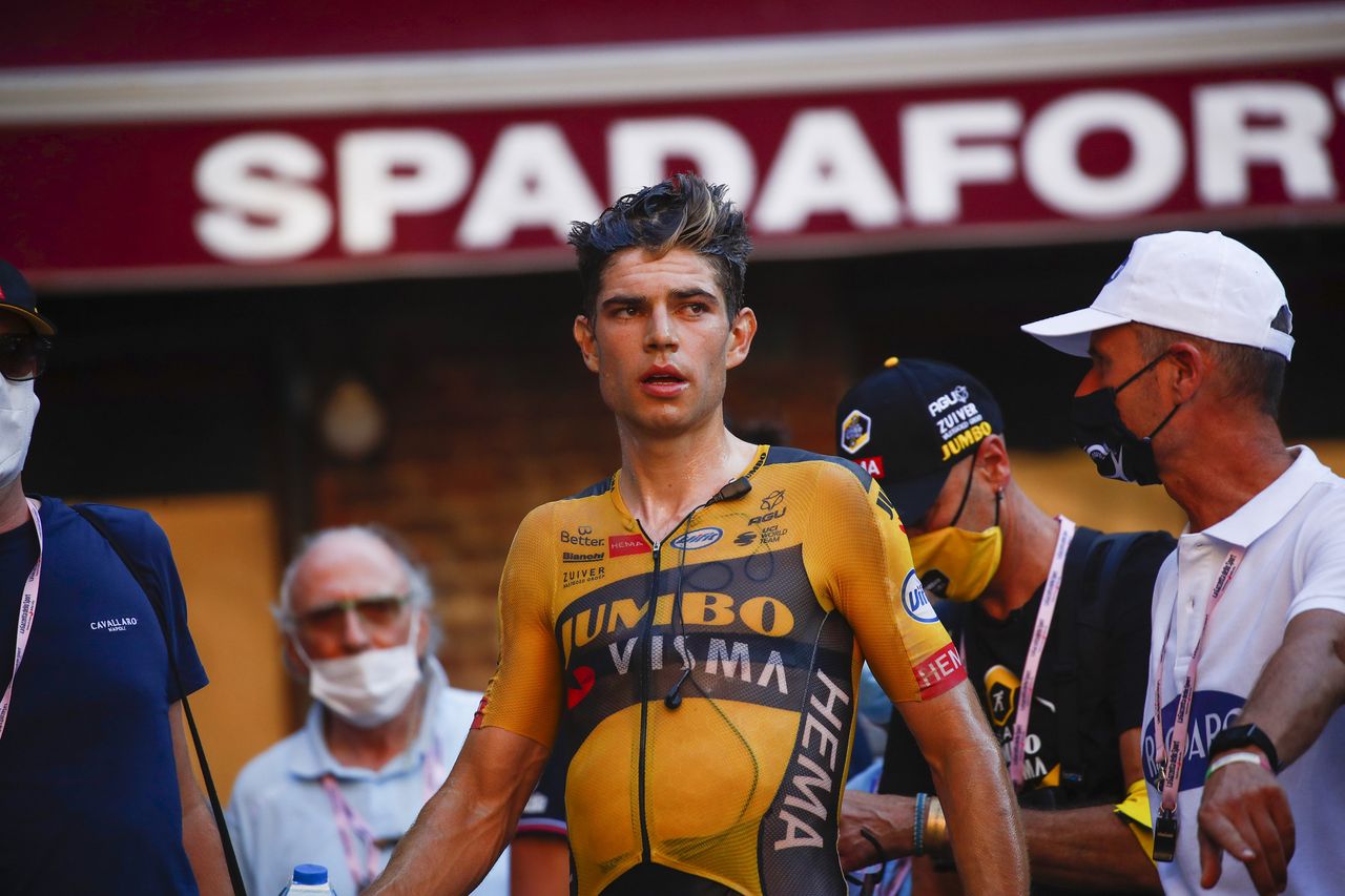 Strade Bianche 2020 - 14th Edition - Siena - Siena 184 km - 01/08/2020 - Wout Van Aert (BEL - Team Jumbo - Visma) - photo Luca Bettini/BettiniPhoto&Acirc;&copy;2020