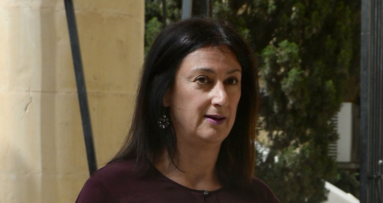 Journalist and blogger Daphne Caruana Galizia on 27 April 2017. 