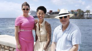 Judges Kristen Kish, Gail Simmons and Tom Collicchio in Top Chef Season 21