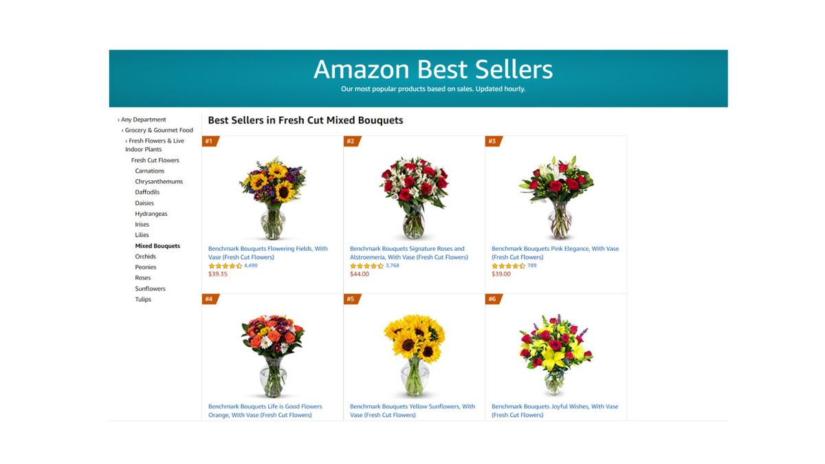 Amazon Flowers review Top Ten Reviews