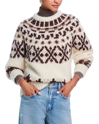 FRAME, Fair Isle Crewneck Sweater