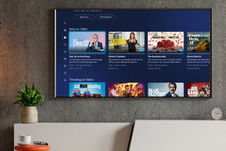 Tablo content from Warner Bros. Discovery displayed on a TV