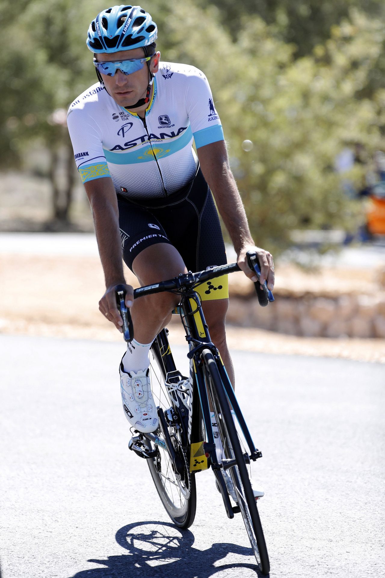 Artyom Zakharov on stage 4 of the Vuelta a Burgos