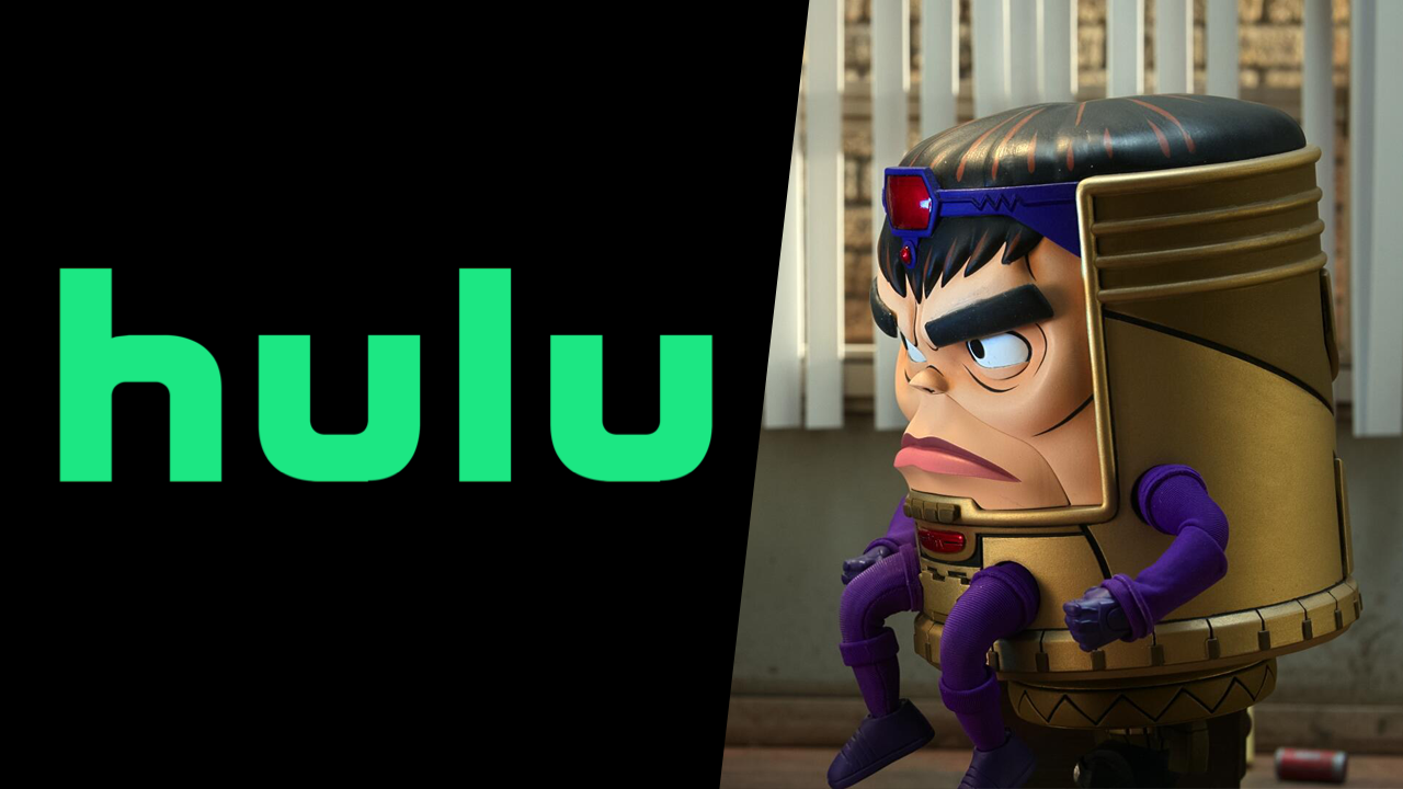 Hulu logo and Marvel&#039;s Modok