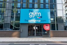 The Gym Group in Lewisham seen with shut doors