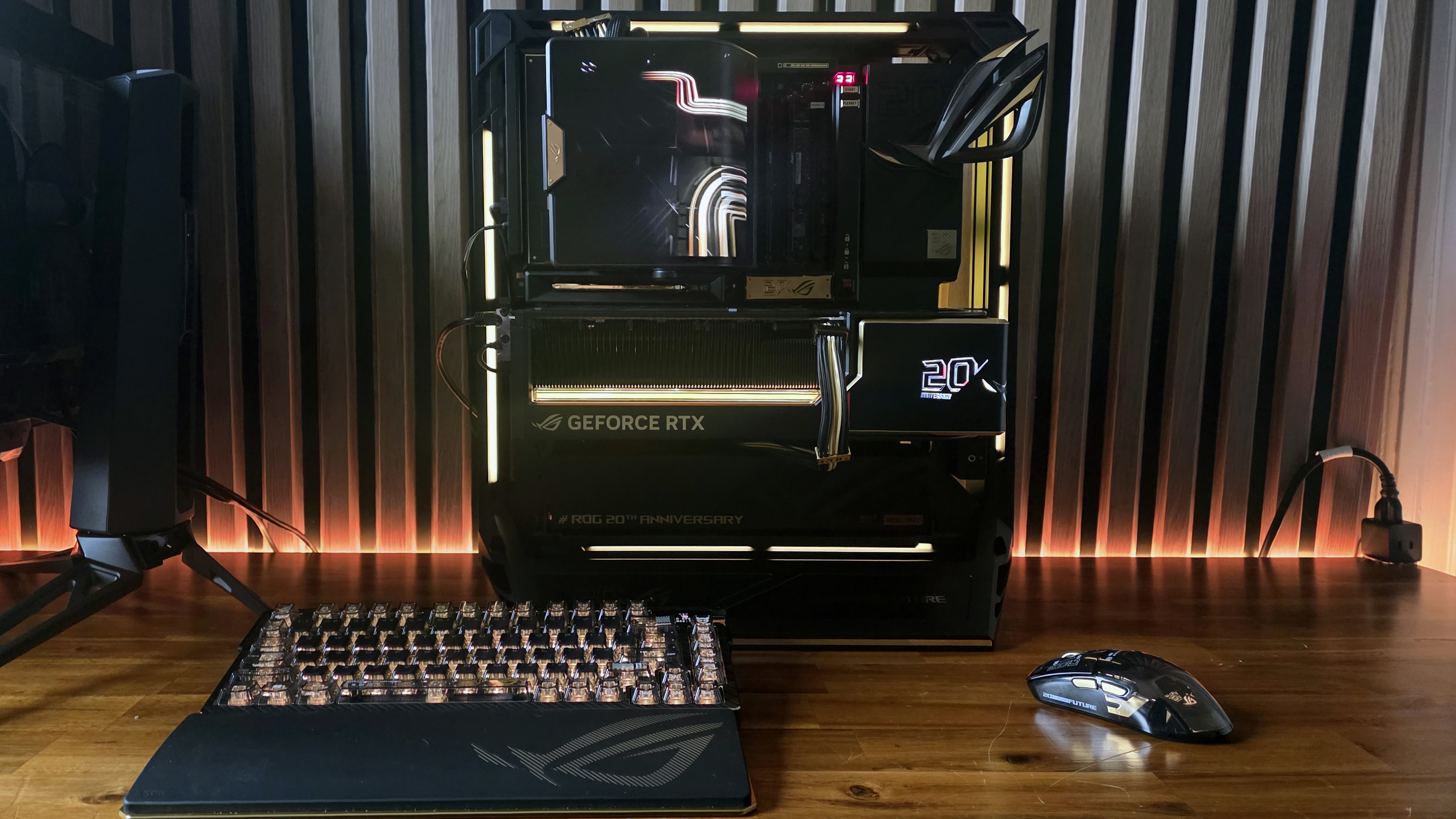 Asus Edition 20 Build With keyboard and mouse