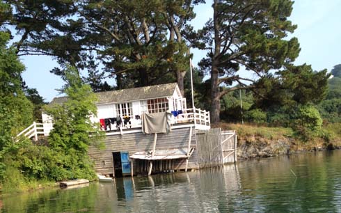 Boathouse in Cornwall