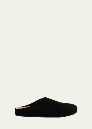 Hugo Suede Easy Mules