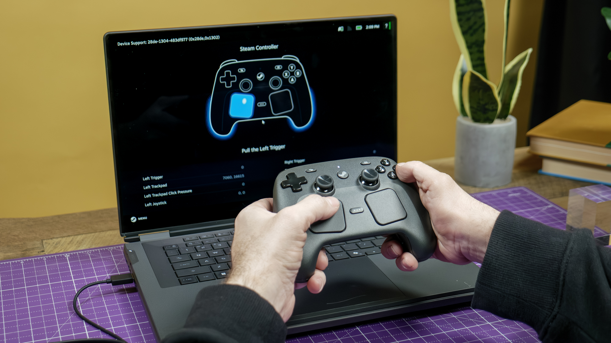 سفارشی سازی Steam Controller
