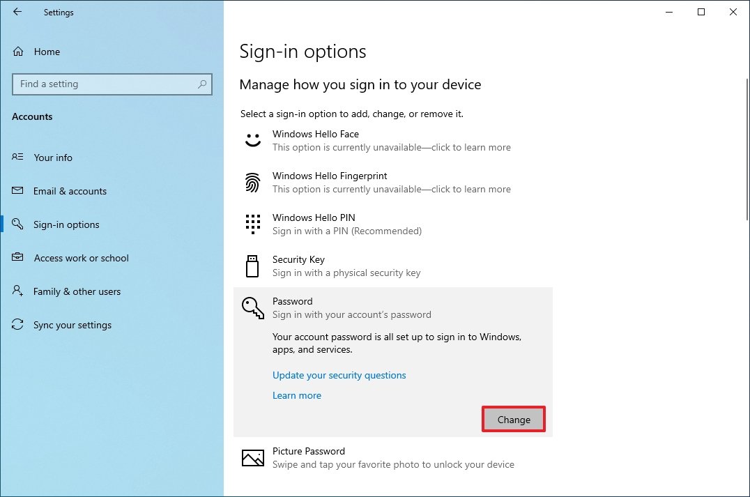 Windows 10 change password. Change password Window. Sign-in options password Pin. Change local username. How change password