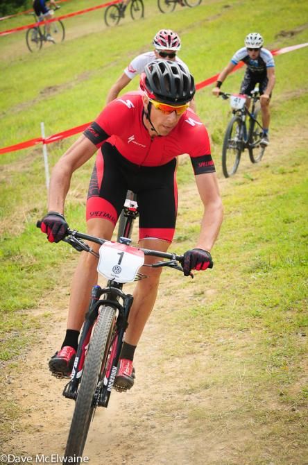 Todd Wells (Specialized) seemed happy to let Swenson pull the field