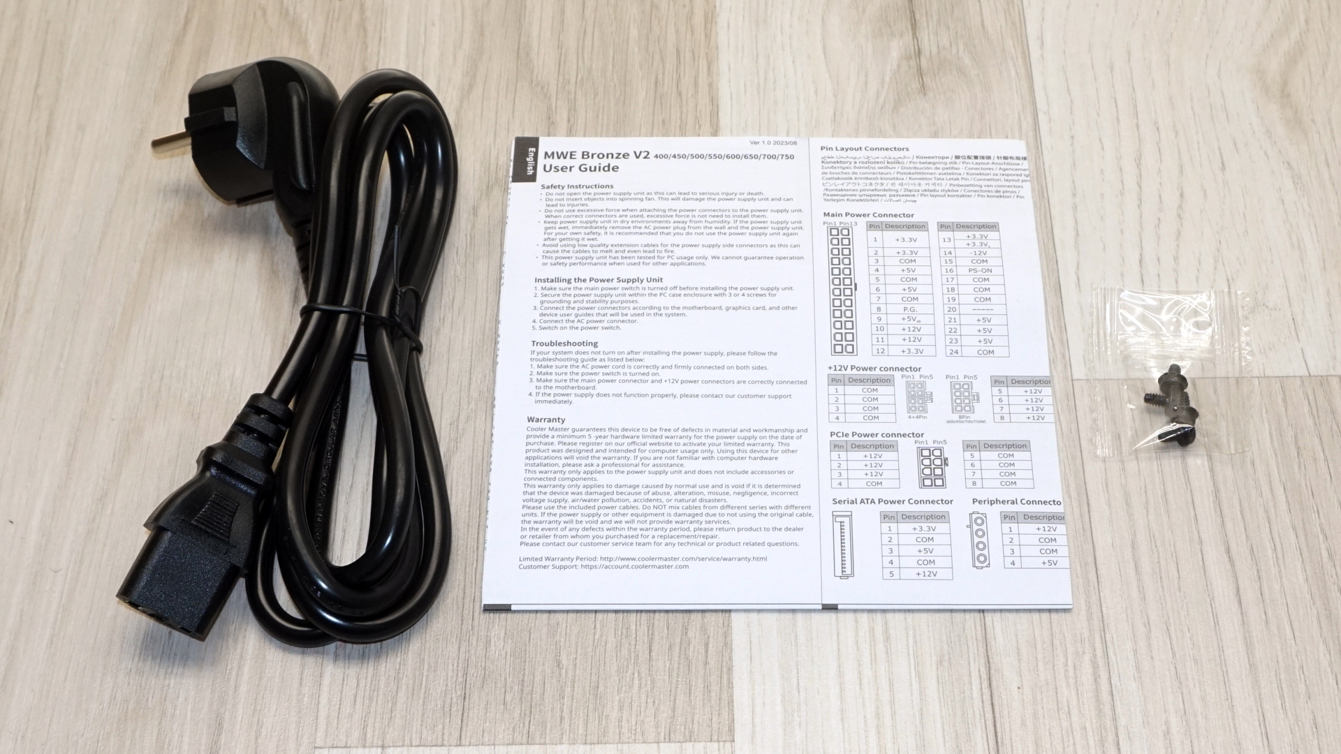 Cooler Master MWE Bronze V2 230V 650W