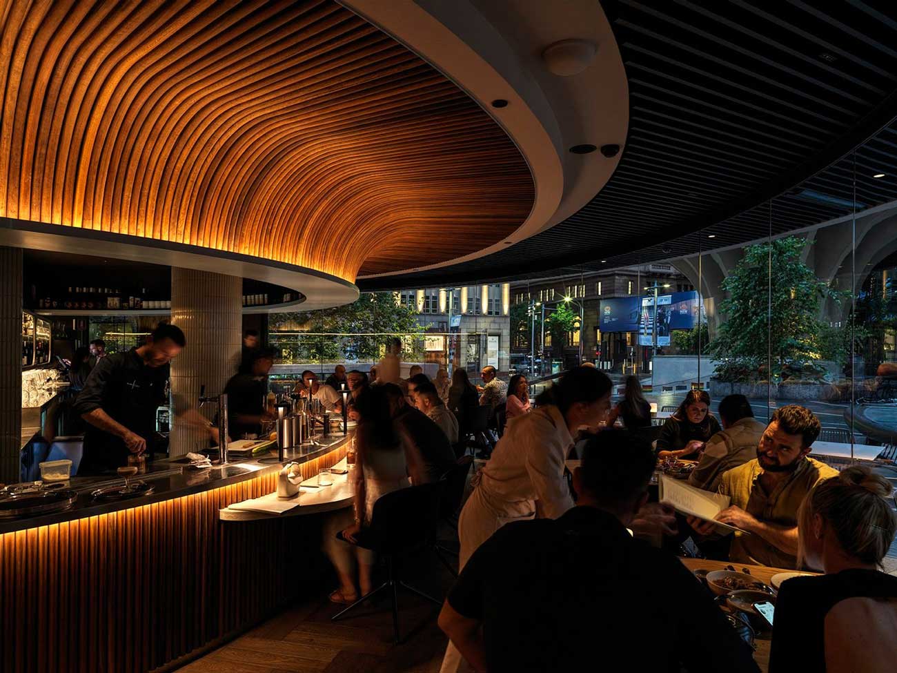 Interior of Aalia in Sydney