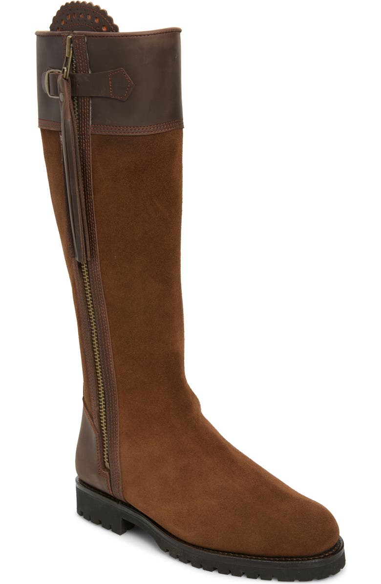 Inclement Long Tassel Waterproof Knee High Boot