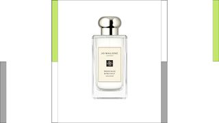 Jo Malone London Wood Sage & Sea Salt Cologne with colored columns either side
