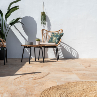 Beige outdoor tiles from Tile Mountain