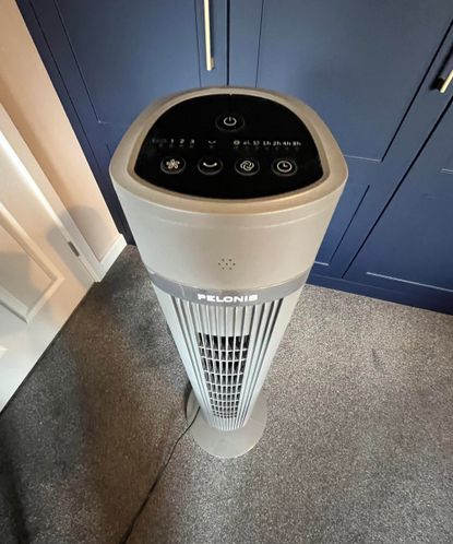 The Pelonis tower fan from Amazon helps me sleep in summer | Real Homes
