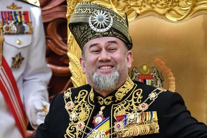 Malaysia's abdicated king, Sultan Muhammad V