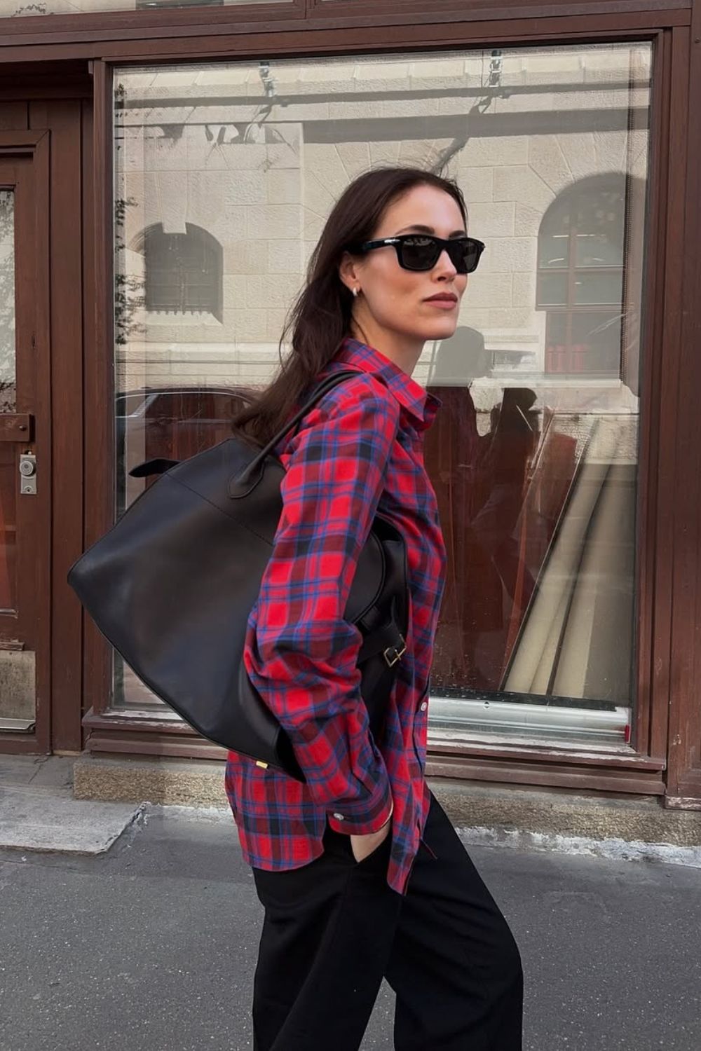 Plaid Shirt Trend @annabelrosendahl
