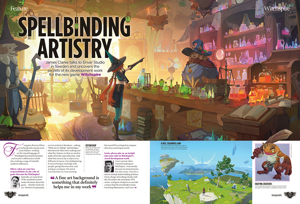 Images from issue 269 of ImagineFX magazine