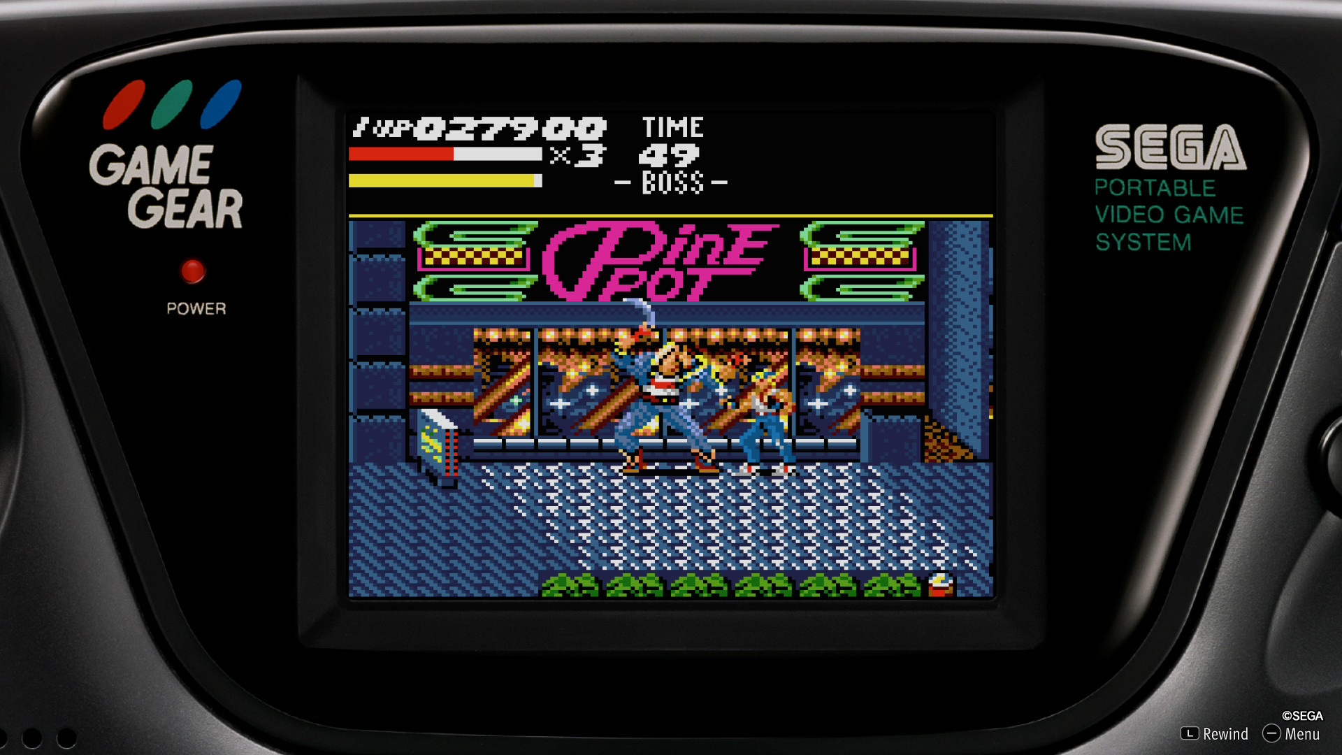 Yakuza Kiwami 3 review; screens from a video game, car racing and martial arts