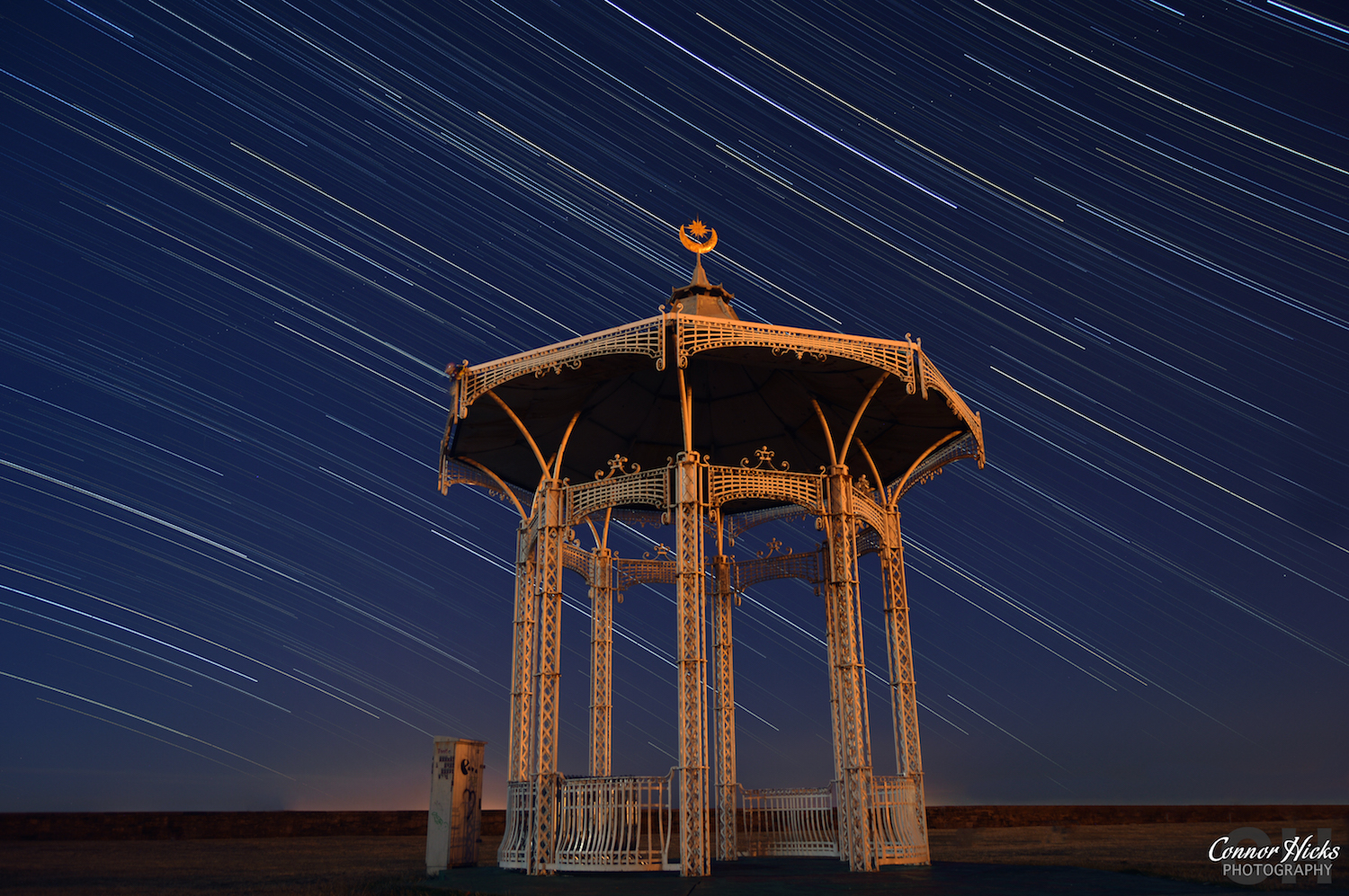 Star Trails and Bandstand Connor Hicks