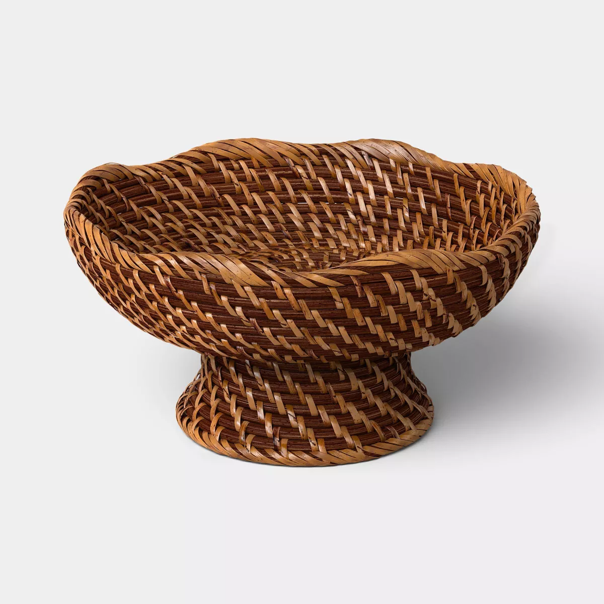Rattan Fruit Bowl Dark Walnut - Thresholdu0026#8482;