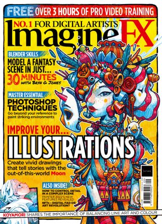 ImagineFX 203 cover 