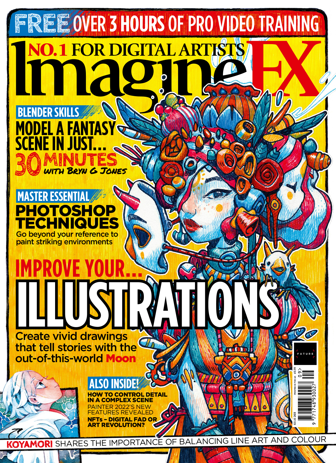 ImagineFX 203 cover