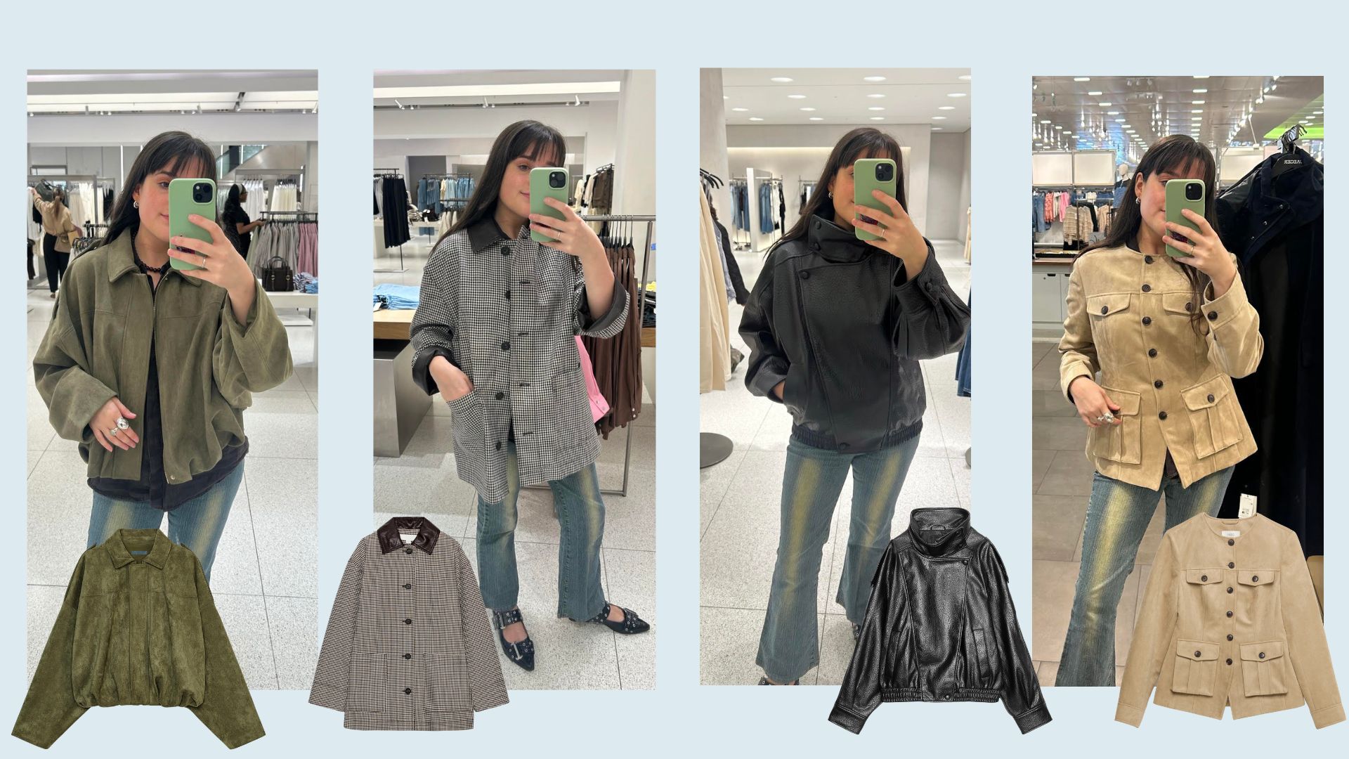 Image of jackets to wear with jeans