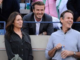 David Beckham at the US Open