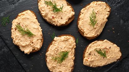 Smoked trout and horseradish pate