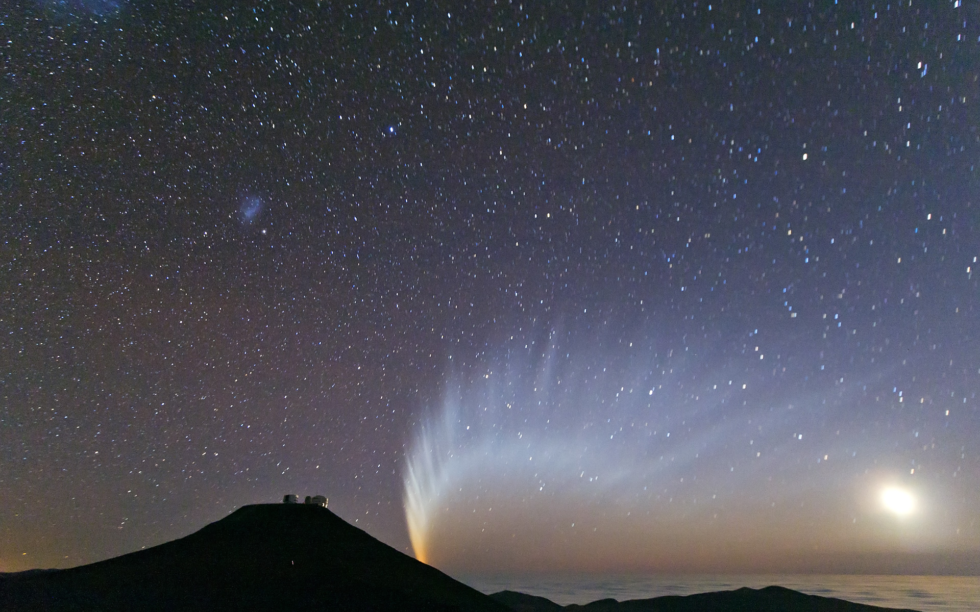 Purple Comet, sky, purple, comet, night, HD wallpaper | Peakpx