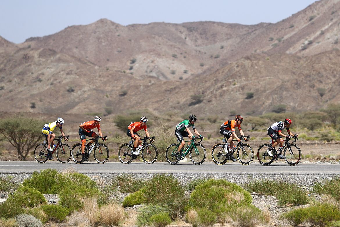 Rally had two riders in the break
