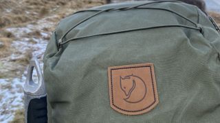 Fjällräven Kajka 55 backpack: up close