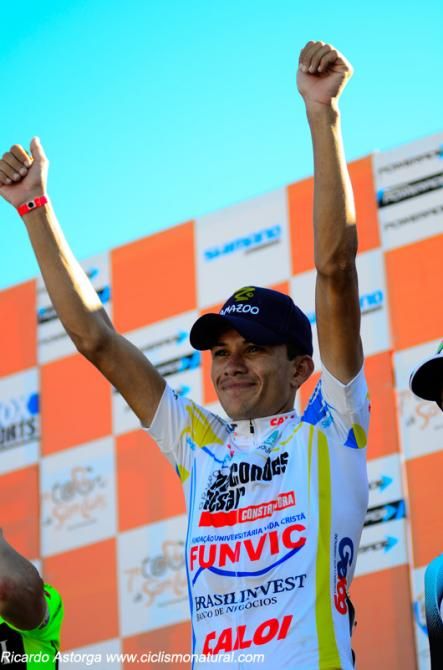 Stage 3 winner Alex Diniz (Funvic Brasilinvest)