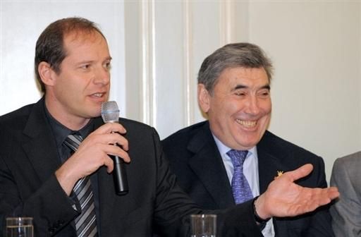 Christian Prudhomme and Eddy Merckx present the Tour of Oman