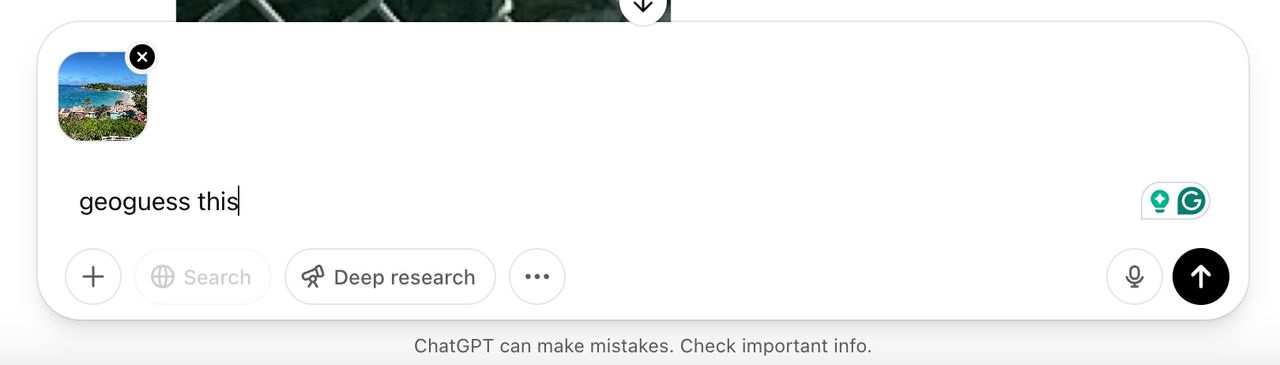ChatGPT Geolocate