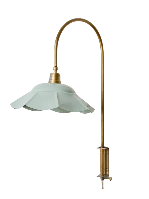 Mary Enamel Plug-In Sconce