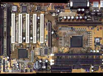 Carte Mère Intel PCIset AGP 6LTM M102 + Processeur Celeron FV524RX400 + Ventirad