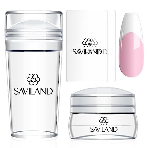 Saviland French Tip Nail Stamp Kit