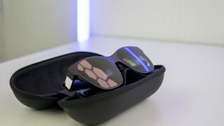 Nreal Air AR glasses in the protective carrying case