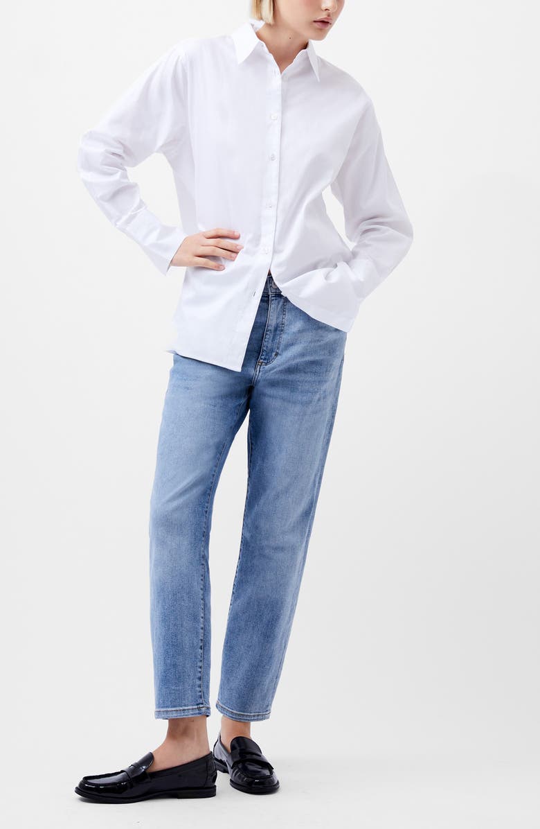 Alexis Cotton Poplin Button-Up Shirt
