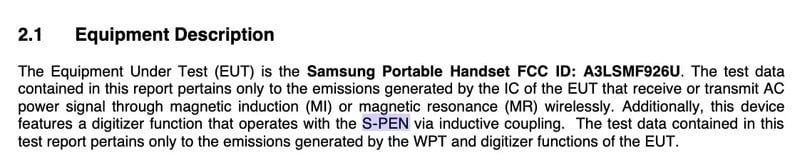Galaxy Z Fold 3 Fcc