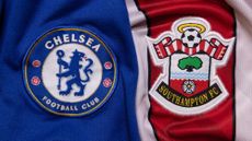 Chelsea and Southampton football jerseys 
