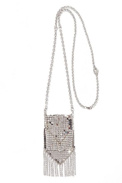 Paco Rabanne - Silver-Tone Crystal Necklace