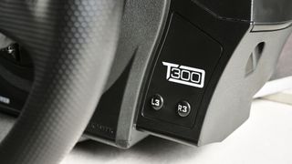 Close-up of L3 and R3 buttons on Thrustmaster T300RS GT Edition